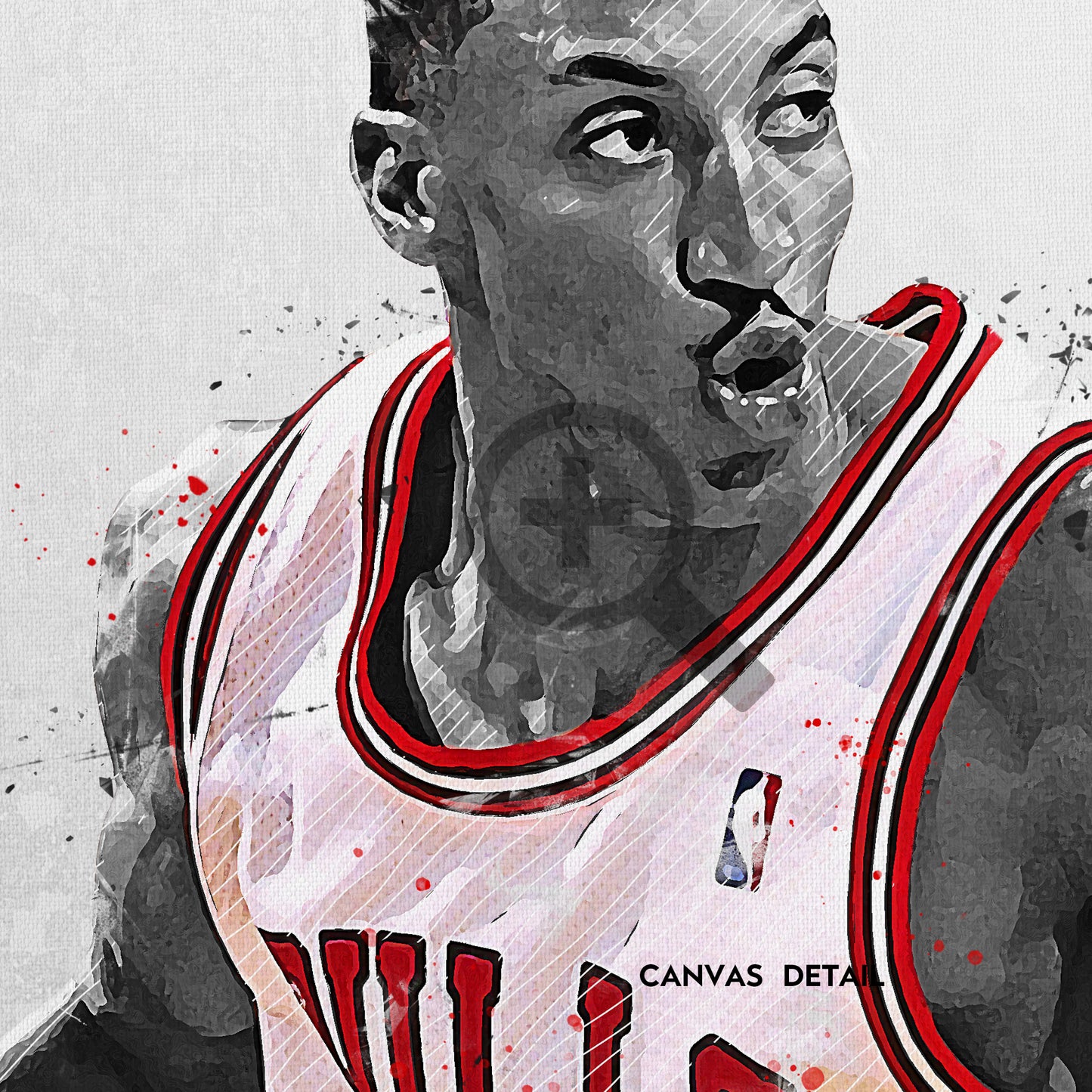 Scottie Pippen Chicago Basketball Fan Art Print