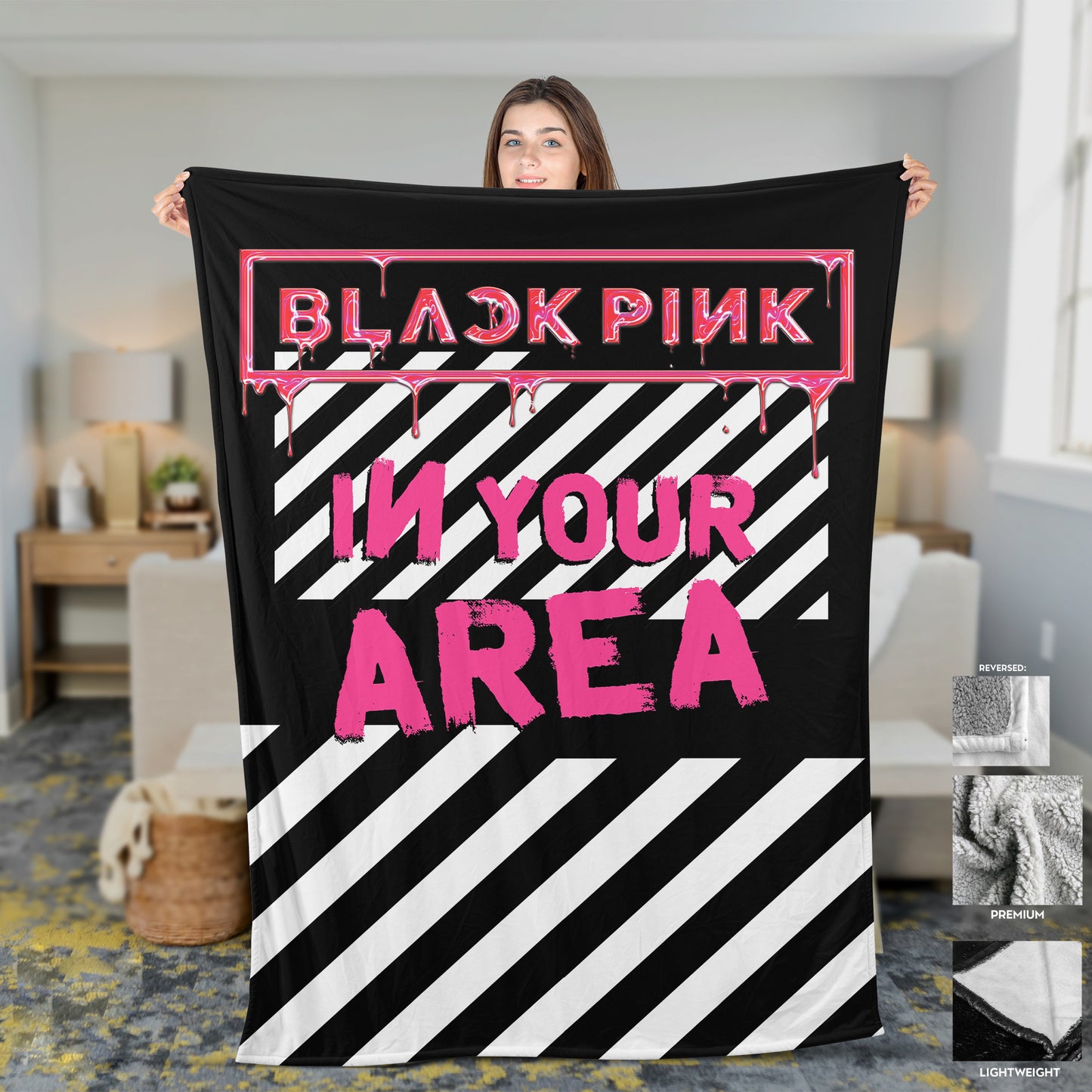 studiosixart BlackPink Blanket - Plush Fleece Soft Blanket