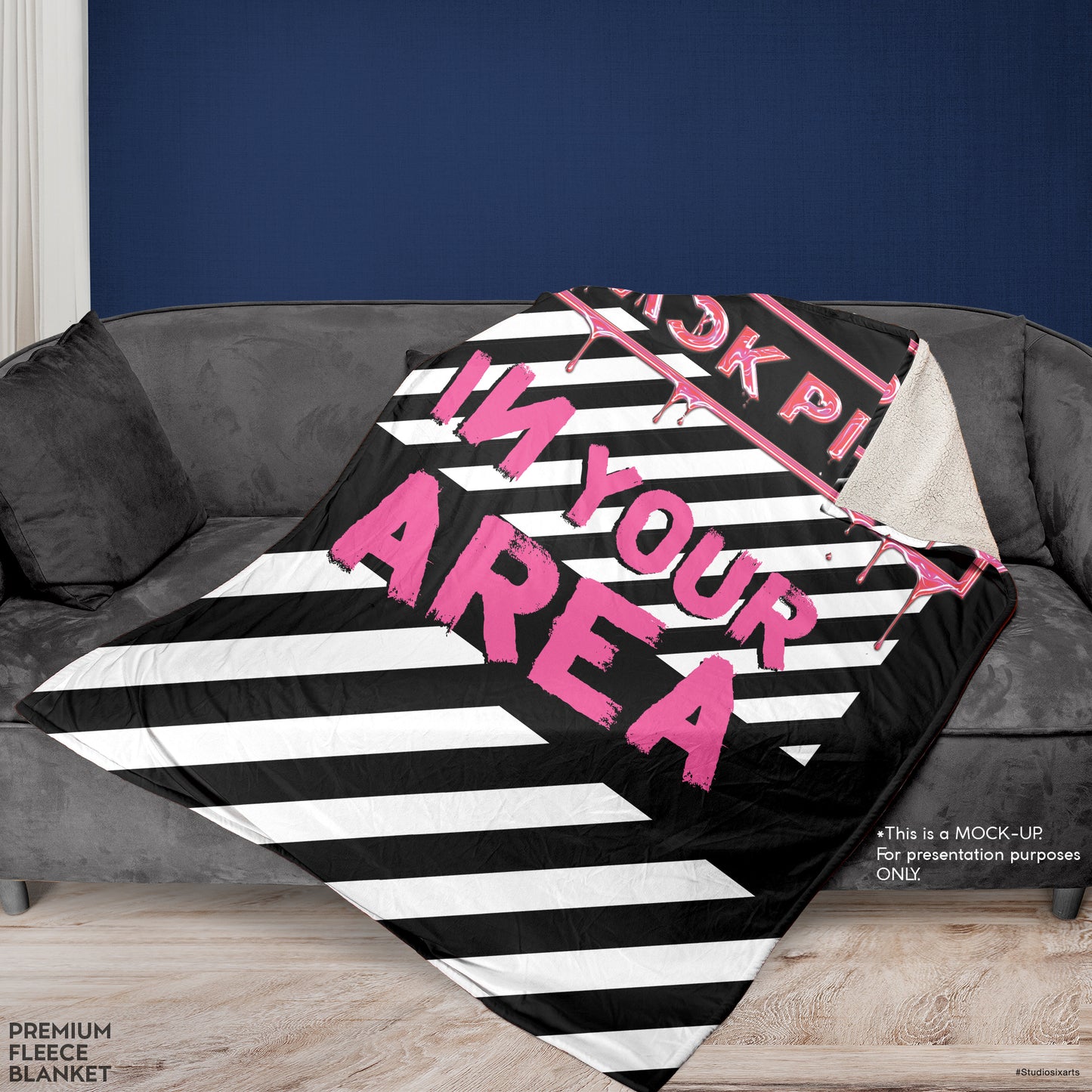 studiosixart BlackPink Blanket - Plush Fleece Soft Blanket