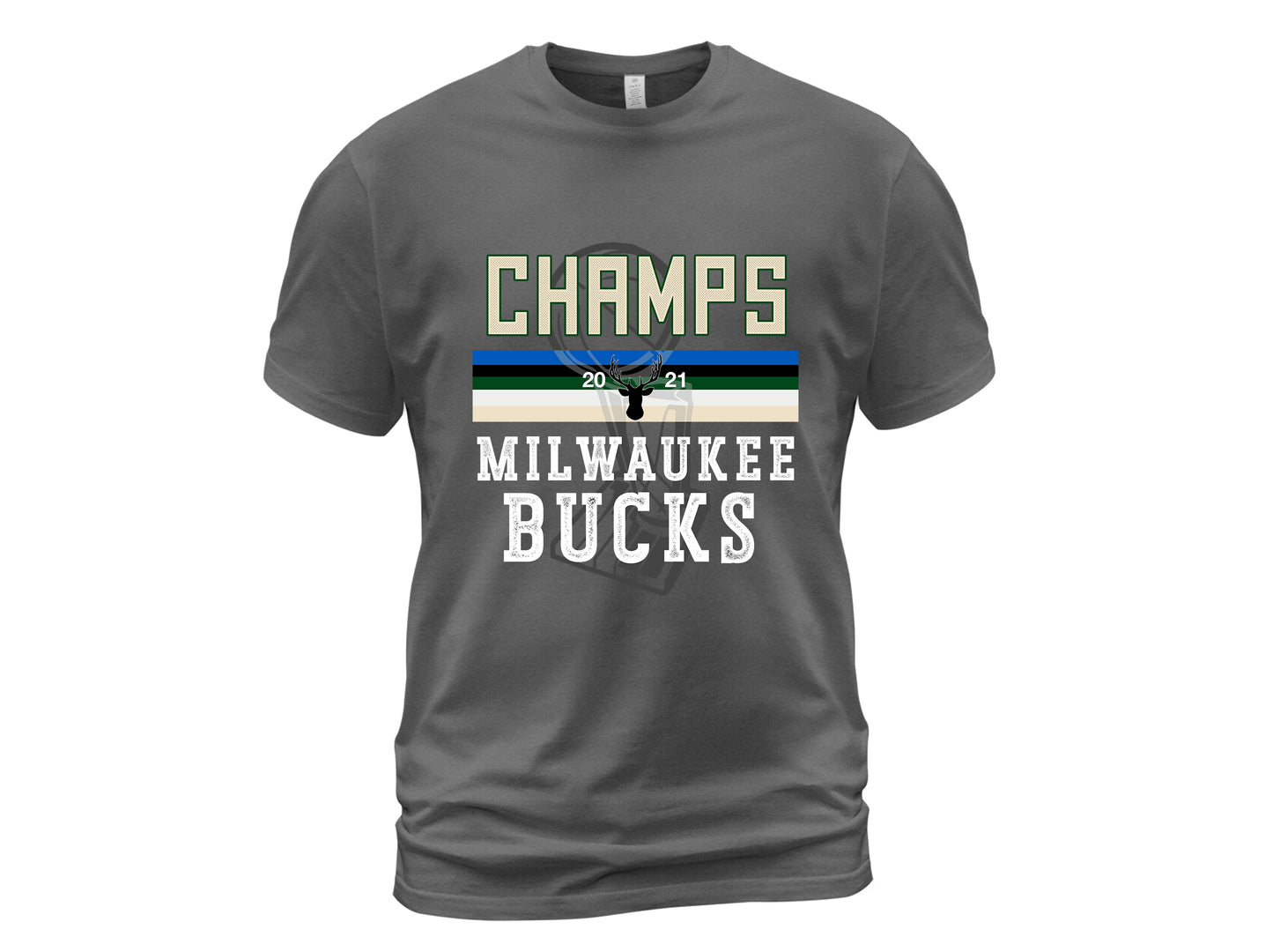 Bucks T-Shirt, Champs 2021, Milwaukee Basketball