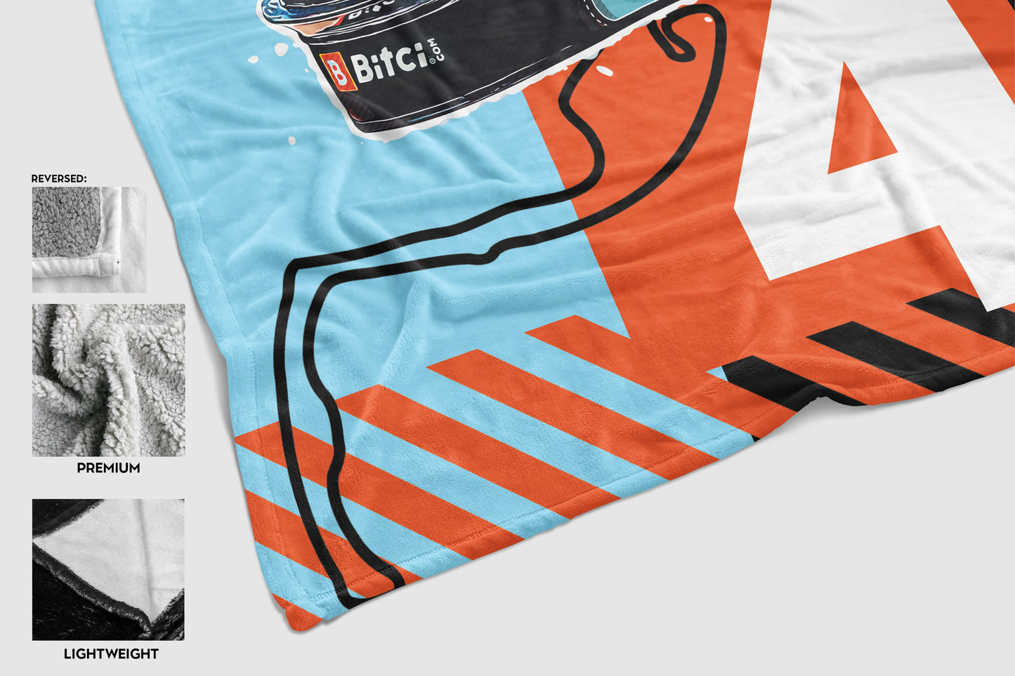 Gulf Inspired, Lando Blanket - Plush Fleece Soft Blanket