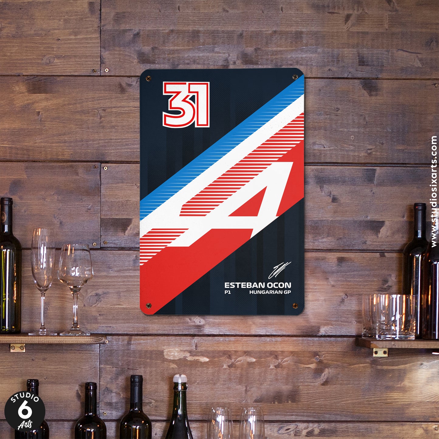Hungarian GP Alpine F1 #31