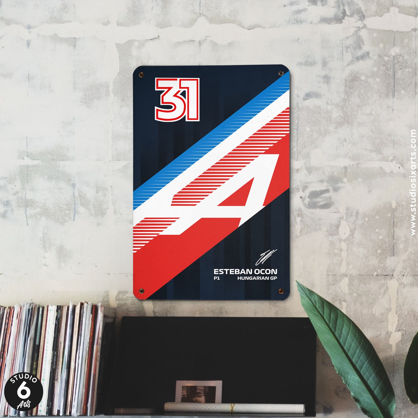 Hungarian GP Alpine F1 #31