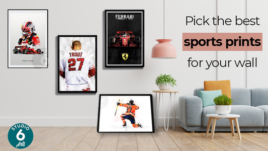 The Top List of Sports Prints for Walls to Decorate an Impressive Home