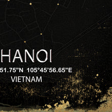 Load image into Gallery viewer, Hanoi Racing Track Poster, Race Circuit Map Print
