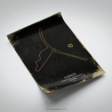 Load image into Gallery viewer, Hanoi Racing Track Poster, Race Circuit Map Print
