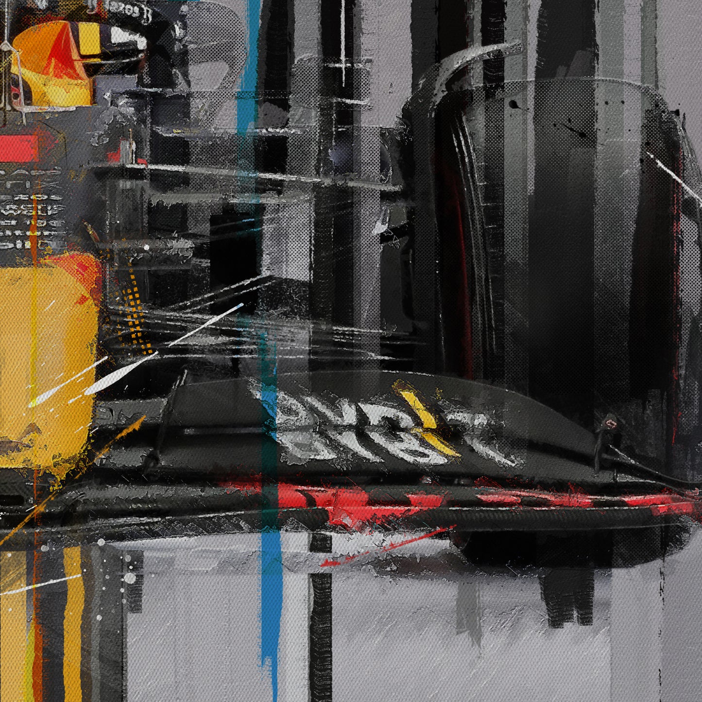 Max Red Bull Car 2022 Formula 1 Painting