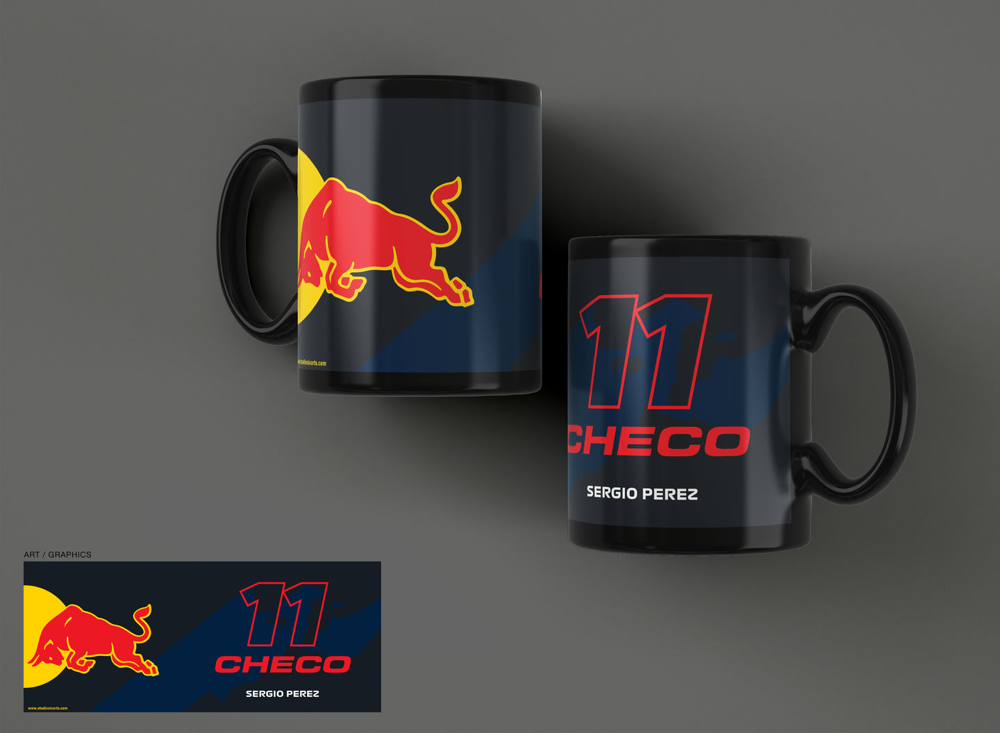 Red Bull Racing #11 Inspired Formula 1 Mug