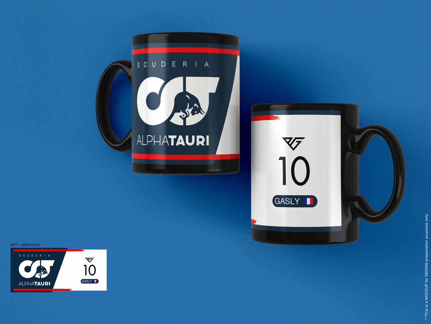 Alpha Tauri F1 #10 Inspired Mug