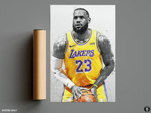 Load image into Gallery viewer, Lebron James Lakers

