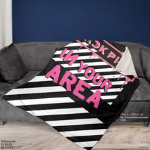 Load image into Gallery viewer, studiosixart BlackPink Blanket - Plush Fleece Soft Blanket

