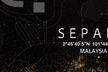 Load image into Gallery viewer, Malaysia Racing Circuit Poster, Sepang Track, Race Map Print
