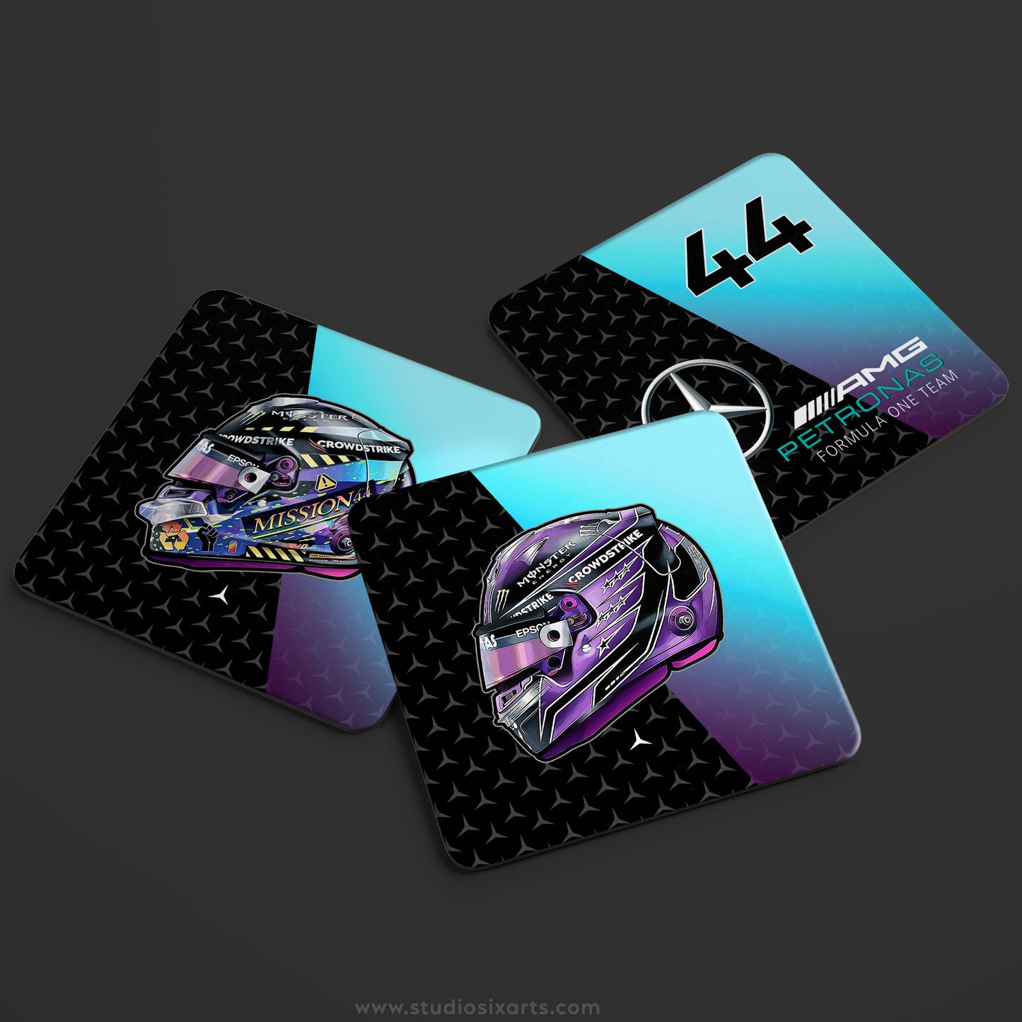Coasters F1 - Mercedes F1 Team, Lewis Hamilton