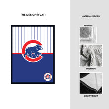 Load image into Gallery viewer, Cubs Blanket - Plush Fleece Soft Blanket
