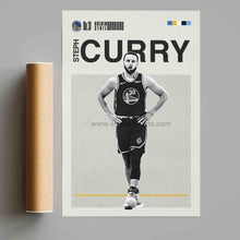 Load image into Gallery viewer, Steph Curry Mid Century Modern
