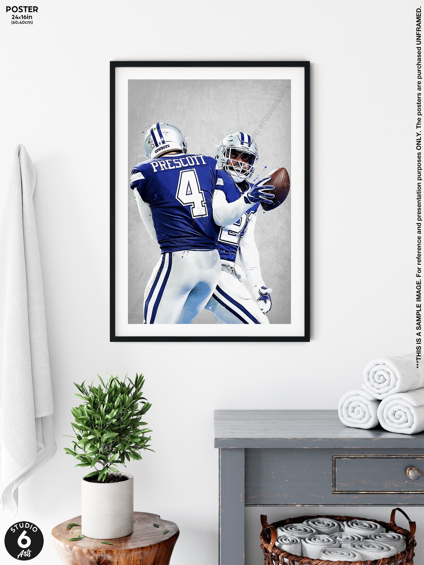 Dak Prescott and Ezekiel Elliott Cowboys