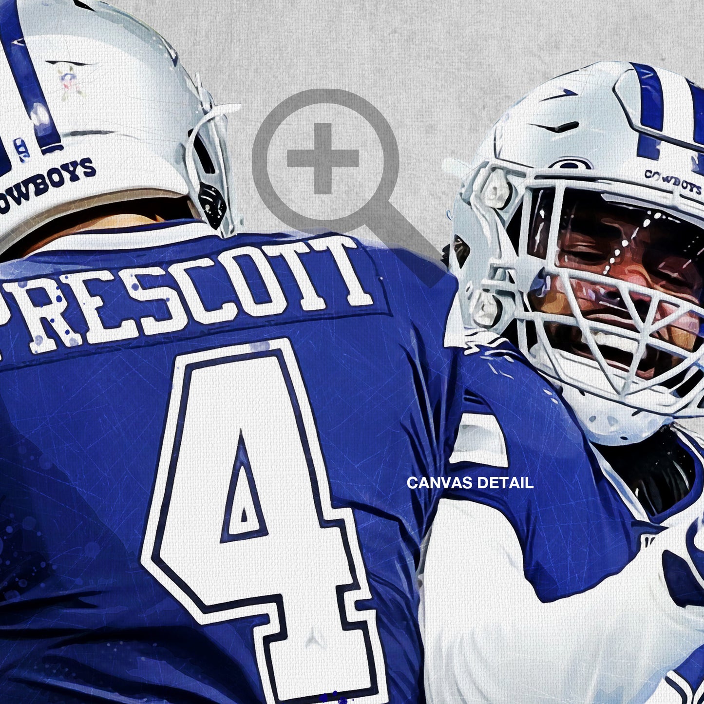 Dak Prescott and Ezekiel Elliott Cowboys