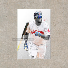 Load image into Gallery viewer, David Ortiz Poster and Canvas, Baseball Print, MLB Wall Decor

