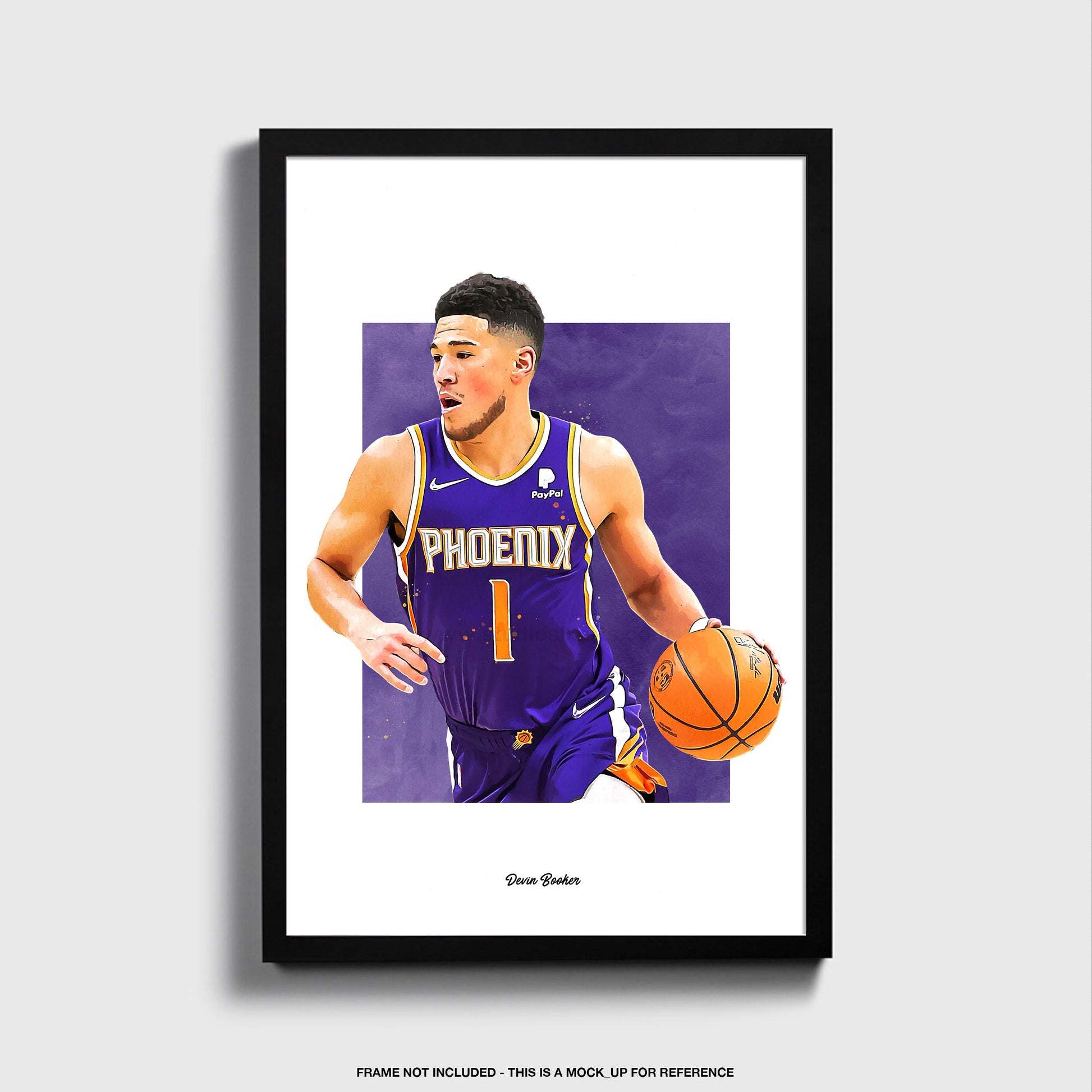 Devin Booker Digital Poster 