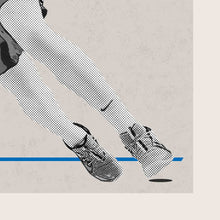 Load image into Gallery viewer, Joel Embiid 76ers Basketball Mid Century Modern
