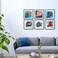 Load image into Gallery viewer, F1 Helmets - Tile Art Decor

