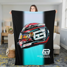 Load image into Gallery viewer, George Russell Plush Blanket - Fleece Blanket
