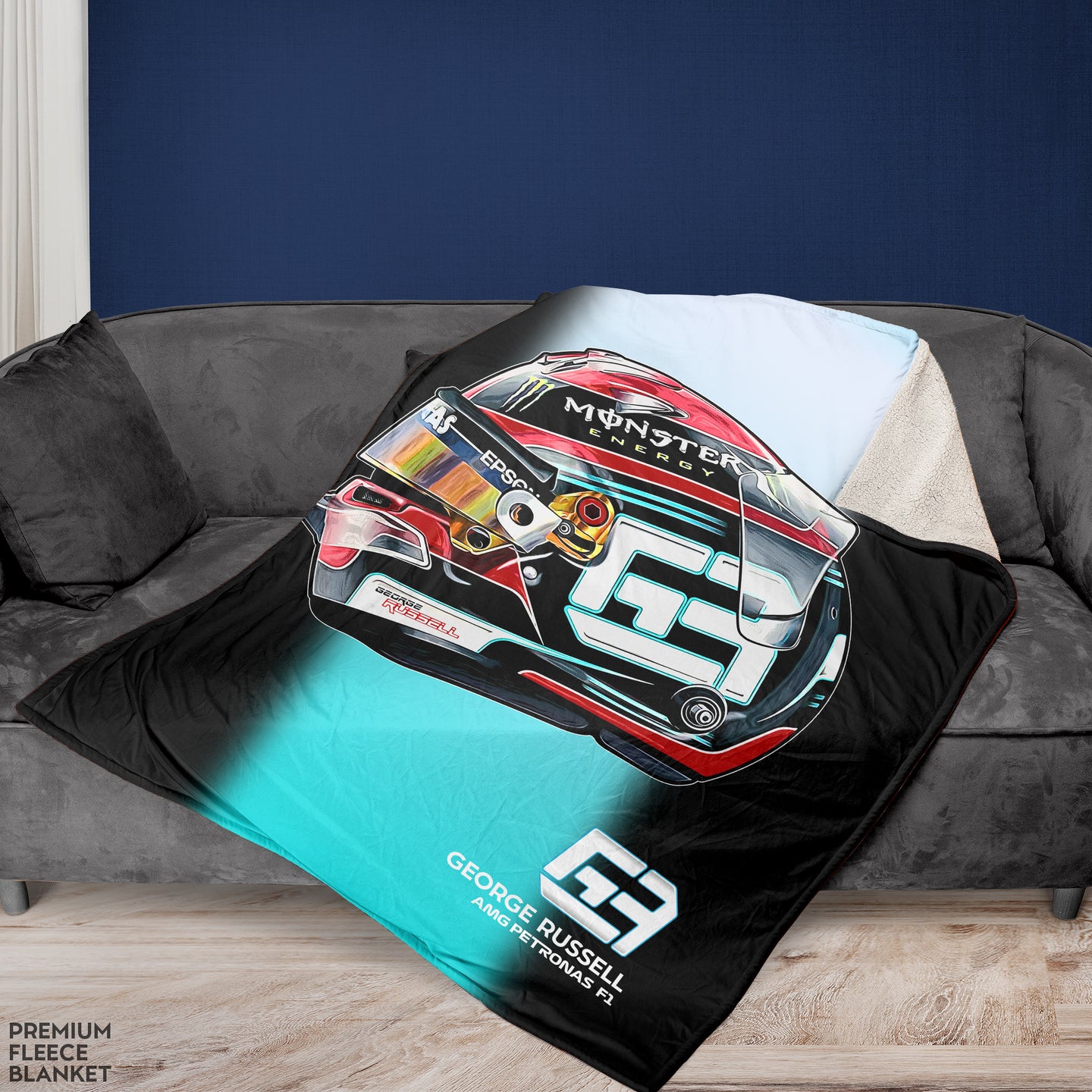 George Russell Plush Blanket - Fleece Blanket