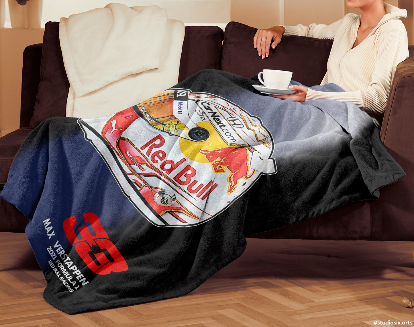 Max Verstappen Fan Plush Blanket - Fleece Blanket