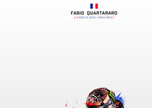 Load image into Gallery viewer, Fabio Quartararo Poster and Canvas, Motorcycle Poster, Motogp Fan Art
