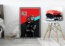 Load image into Gallery viewer, George Russell F1 Mercedes
