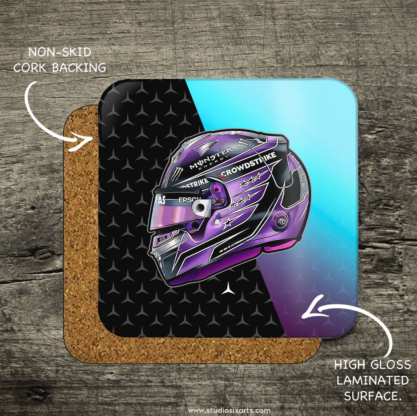 Coasters F1 - Mercedes F1 Team, Lewis Hamilton
