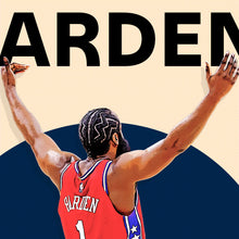 Load image into Gallery viewer, JAMES HARDEN 76ers
