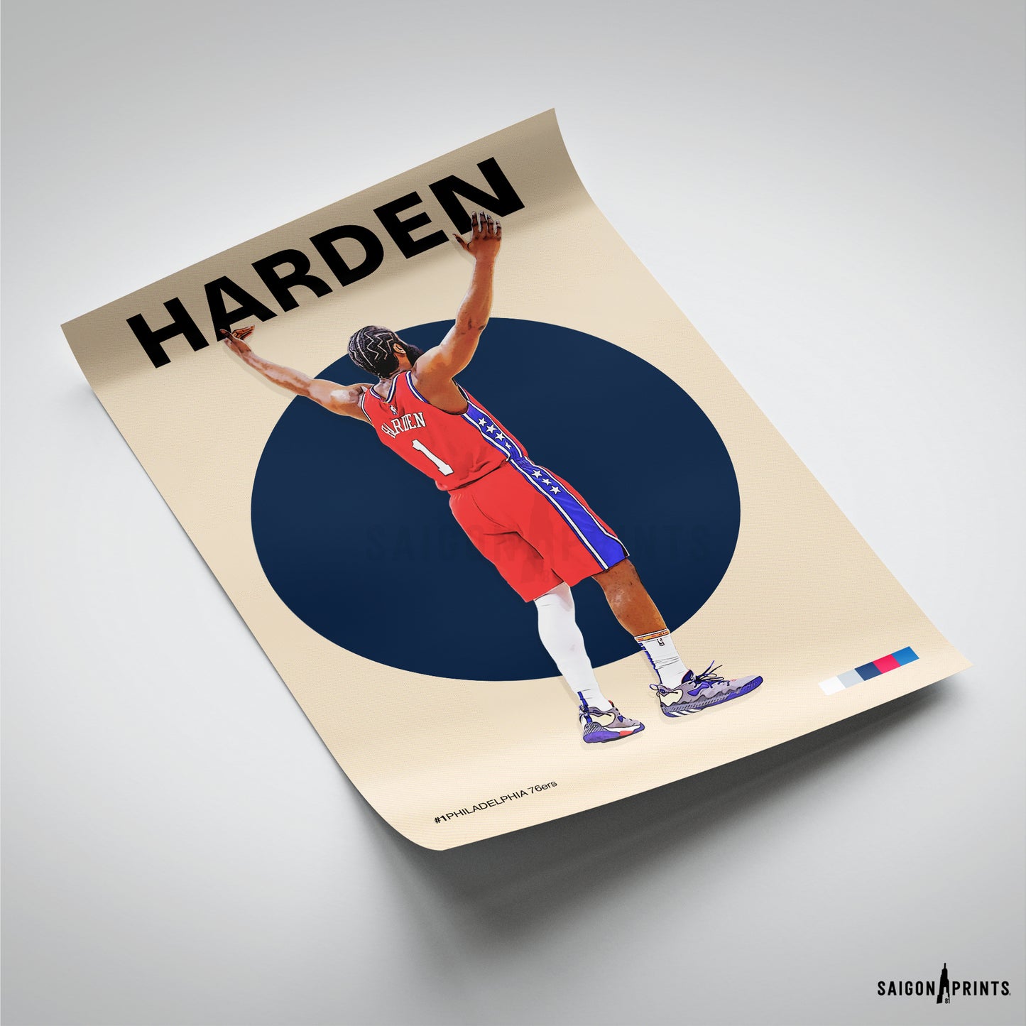 JAMES HARDEN 76ers