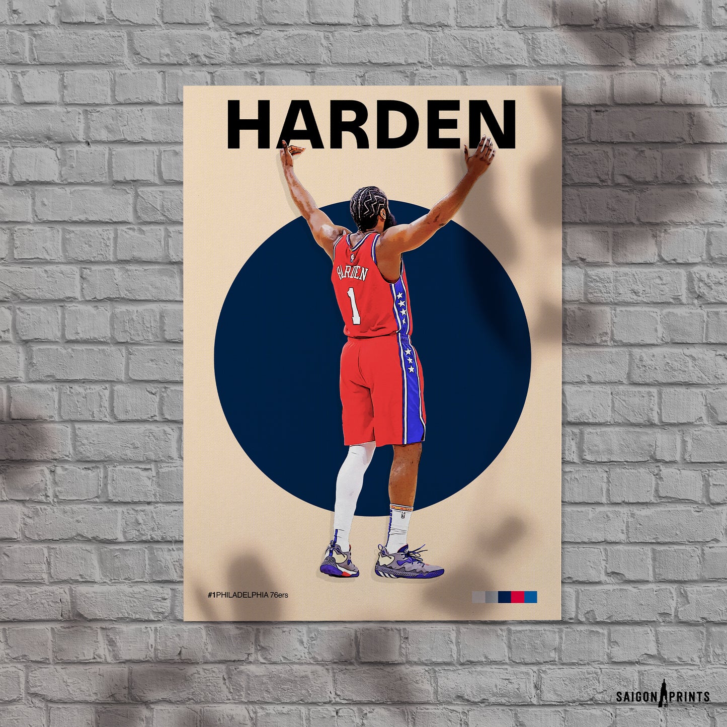 JAMES HARDEN 76ers