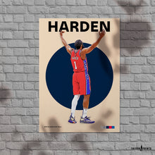 Load image into Gallery viewer, JAMES HARDEN 76ers
