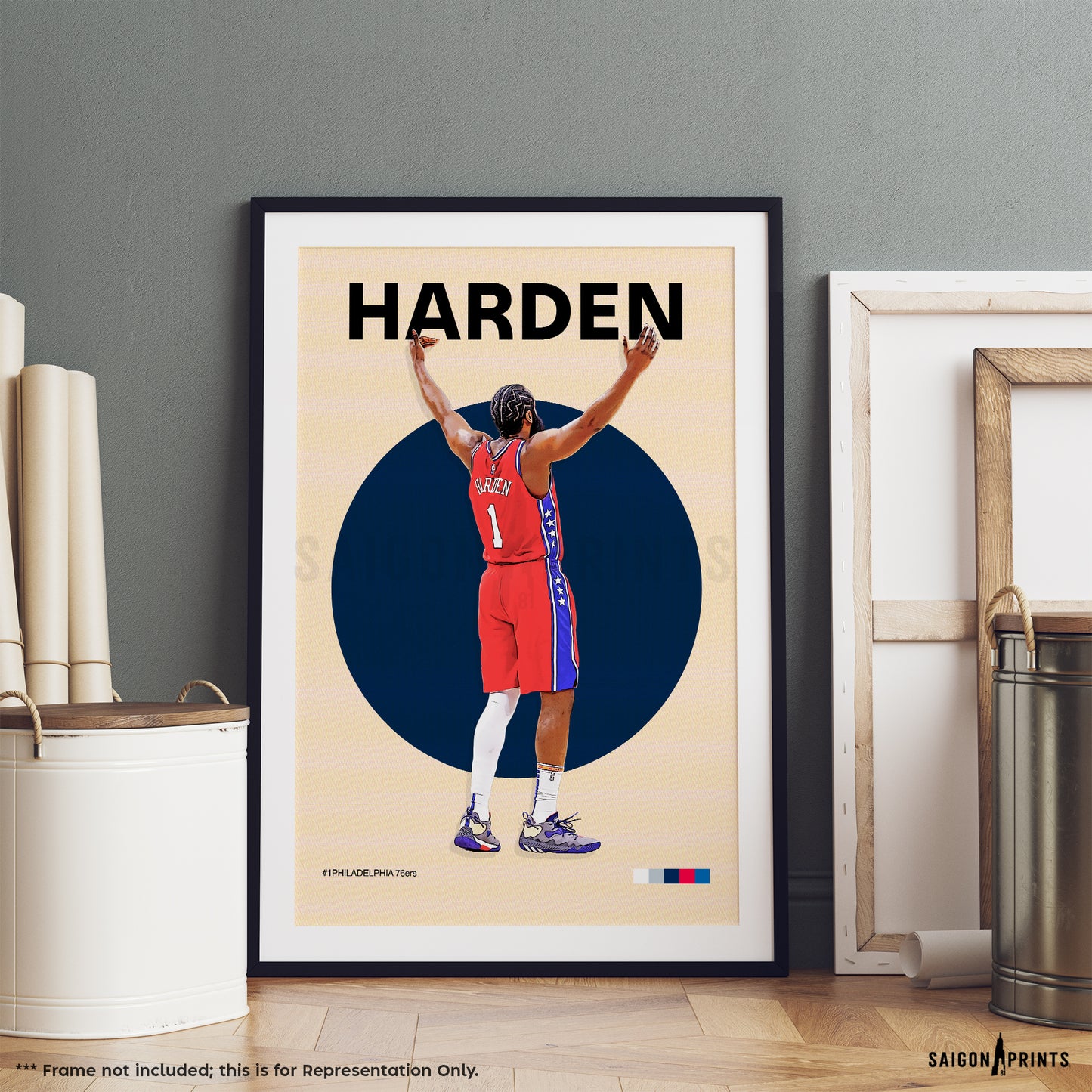 JAMES HARDEN 76ers