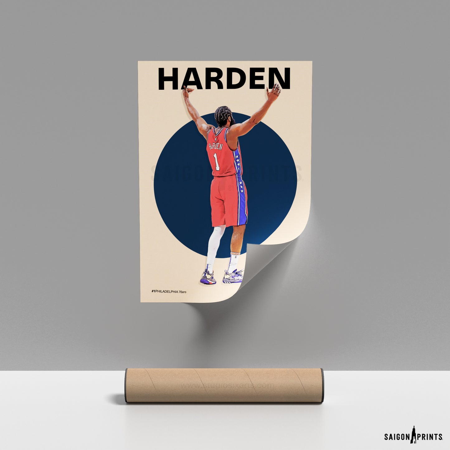 JAMES HARDEN 76ers