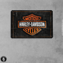 Load image into Gallery viewer, Harley Davidson Inspired Metal Sign
