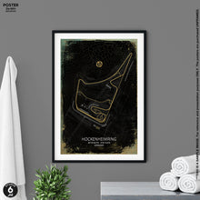 Load image into Gallery viewer, Hockenheimring Circuit, German Grand Prix Poster
