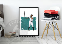 Load image into Gallery viewer, Ichiro Suzuki Poster and Canvas, Padres Baseball Print, MLB Wall Decor
