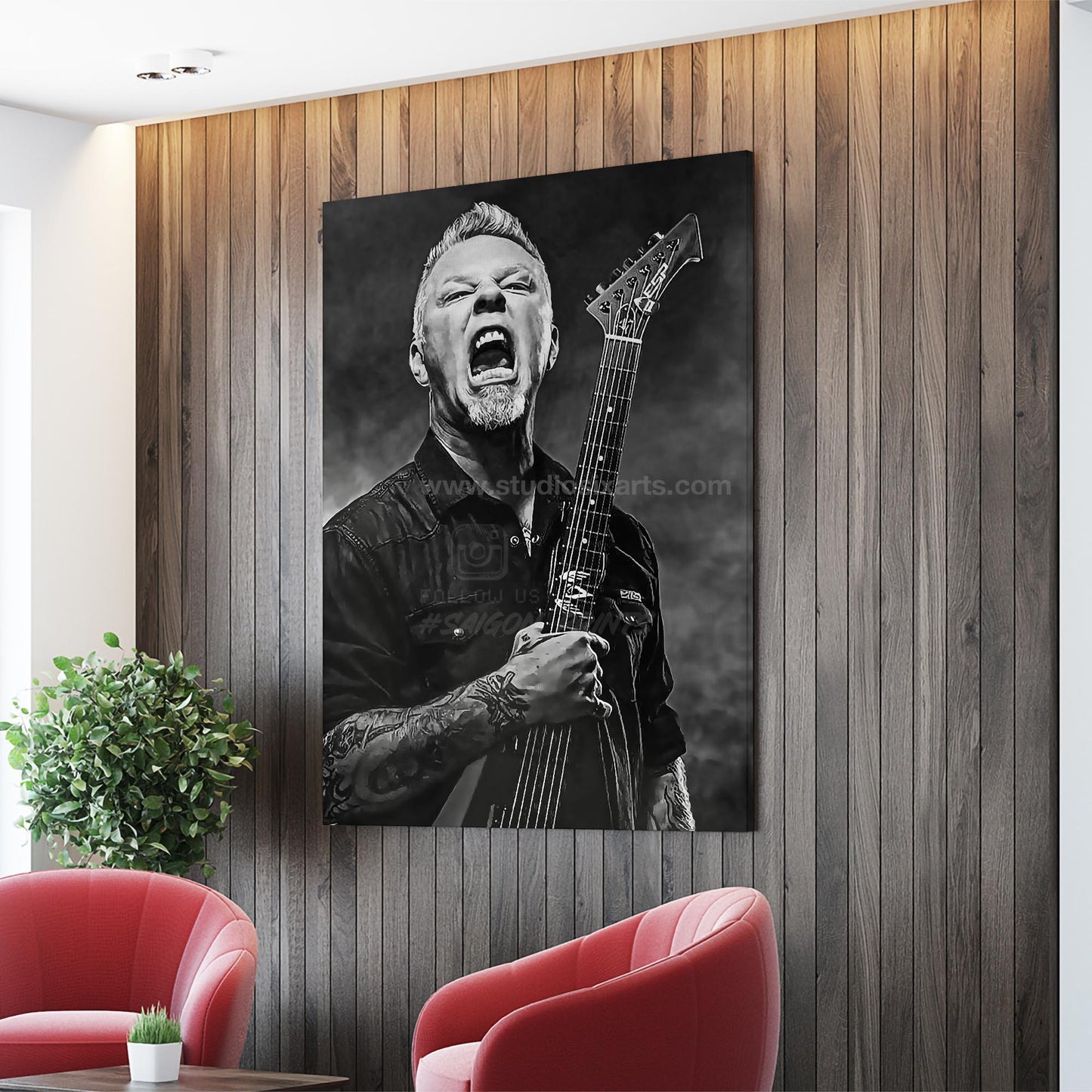 James Hetfield Rocks