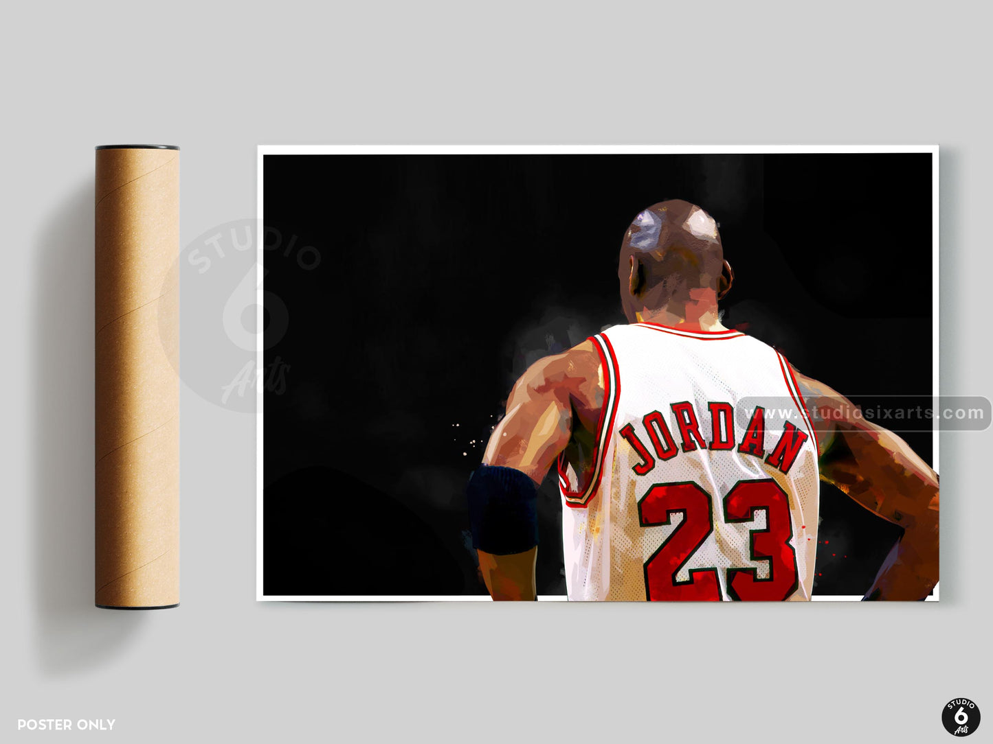 Michael Jordan Rear