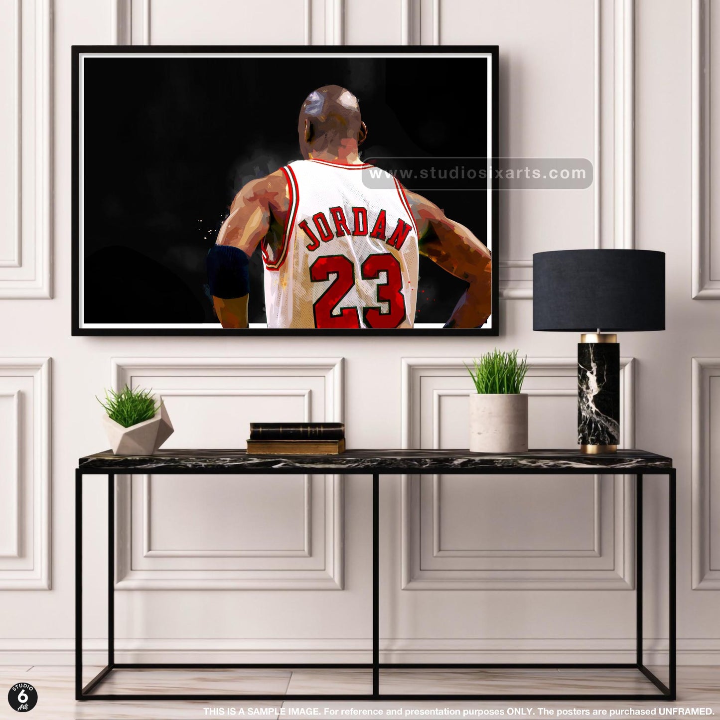 Michael Jordan Rear