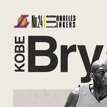 Load image into Gallery viewer, Kobe Bryant Mid Century Modern
