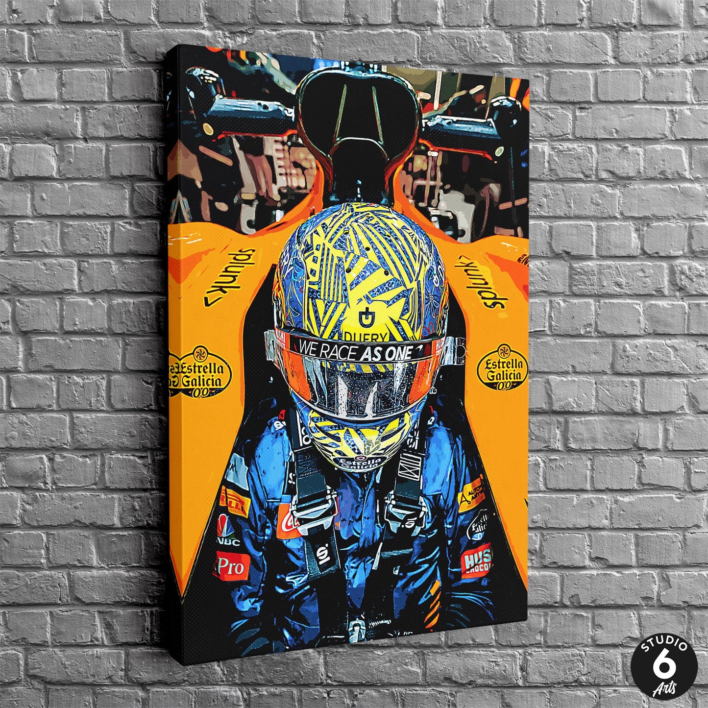 Lando Norris Cockpit
