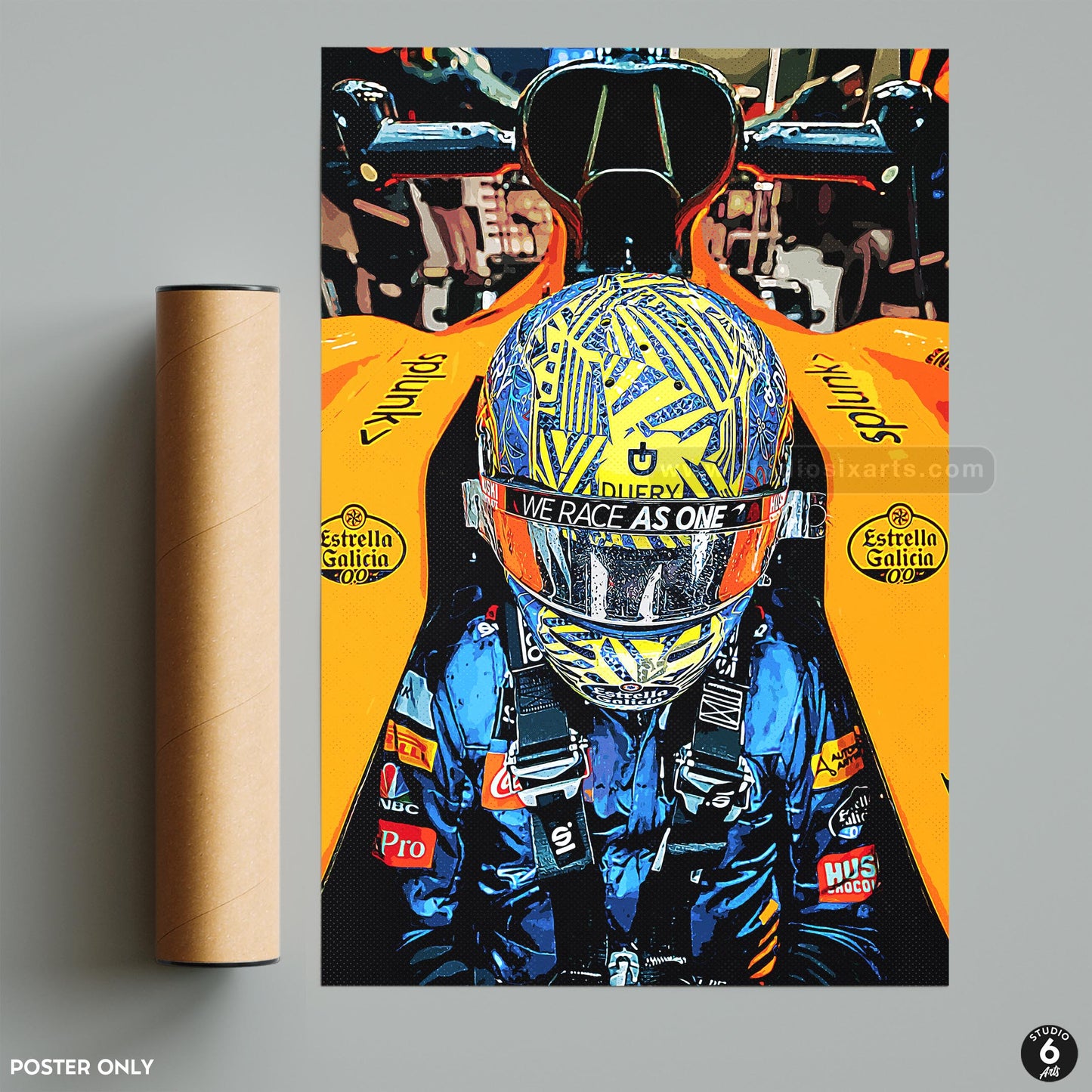 Lando Norris Cockpit