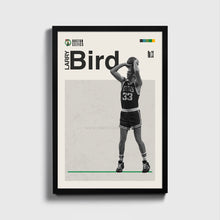 Load image into Gallery viewer, Larry Bird Celtics Basketball Mid Century Modern
