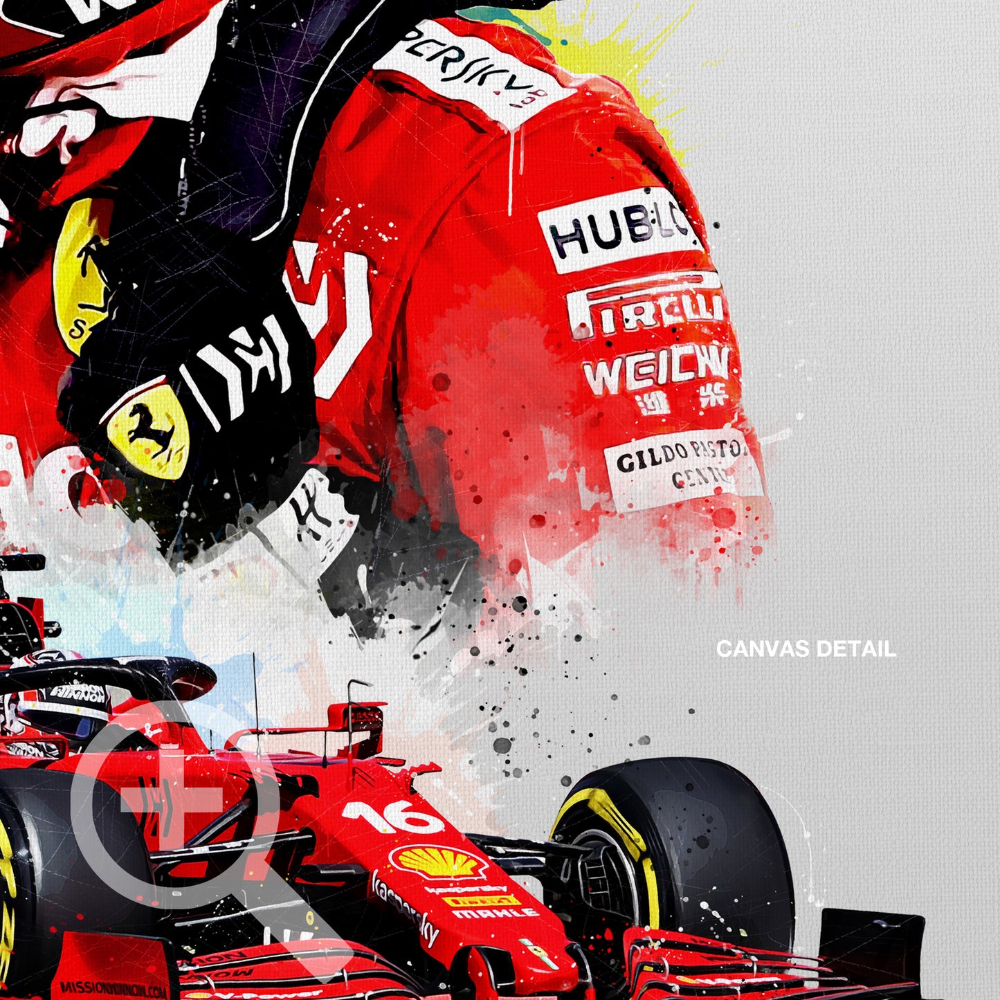 Charles Leclerc 2021 Ferrari