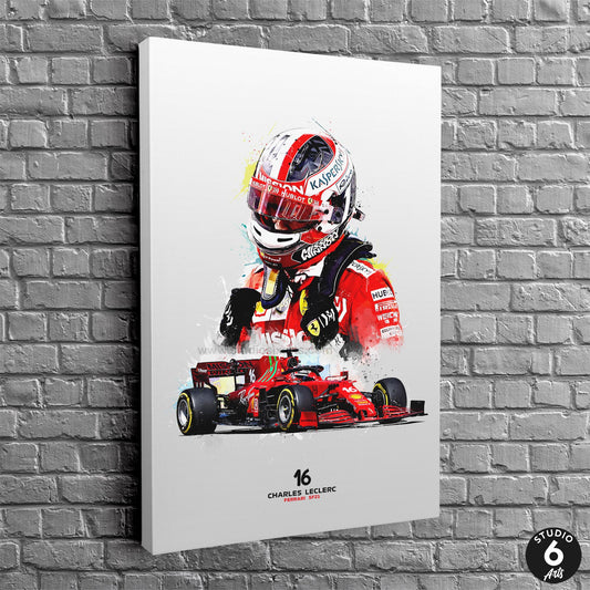 Charles Leclerc 2021 Ferrari