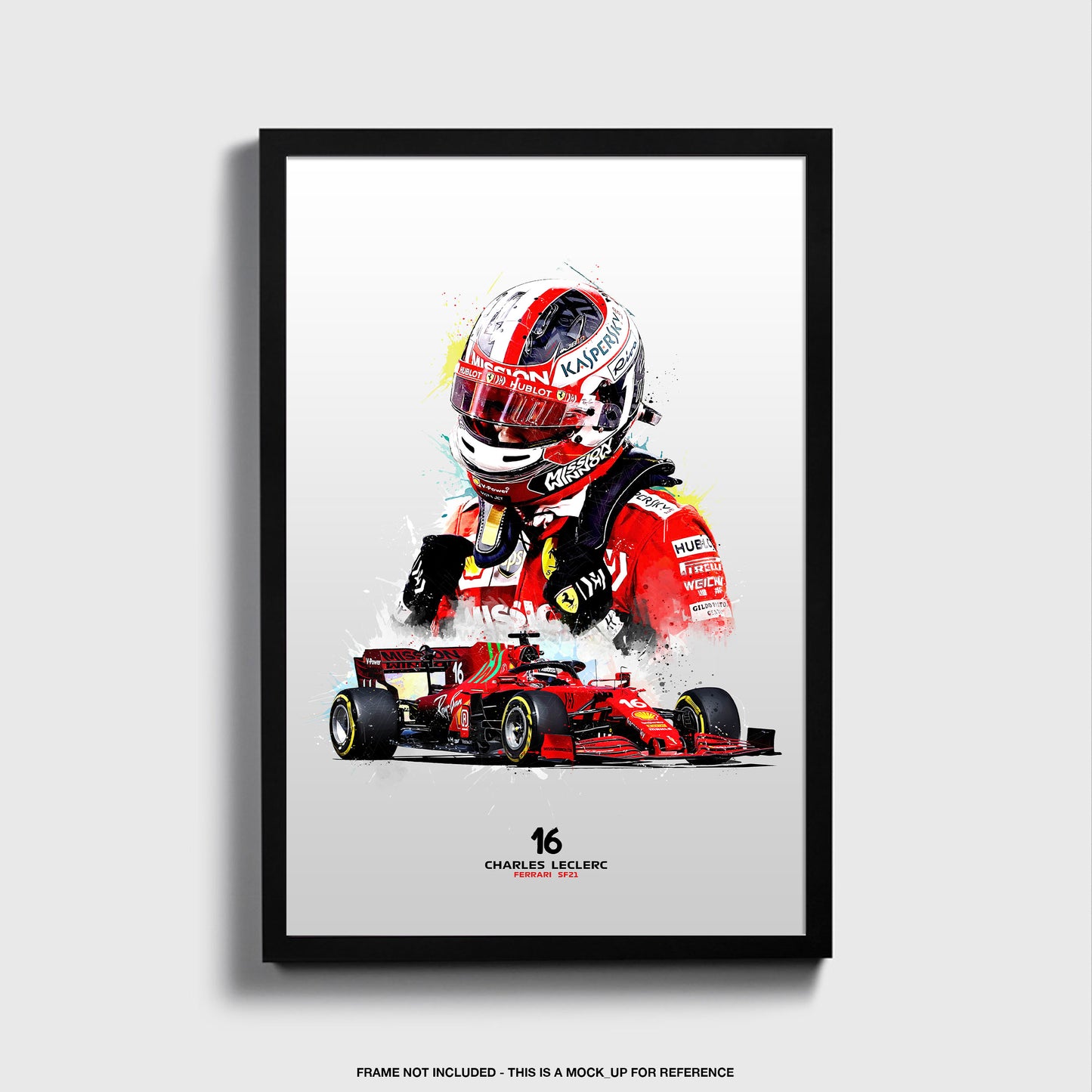 Charles Leclerc 2021 Ferrari